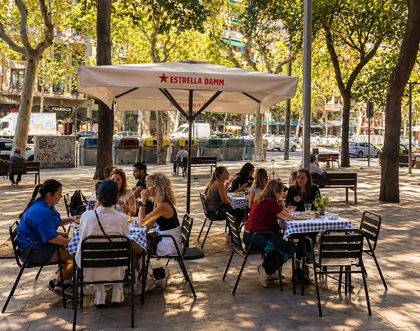 Terraza de Annaré en Carrer de Blai